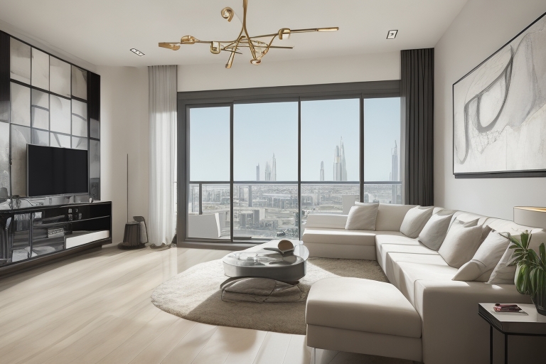 DreamShaper_v5_A_photorealistic_image_of_a_modern_Dubai_apartm