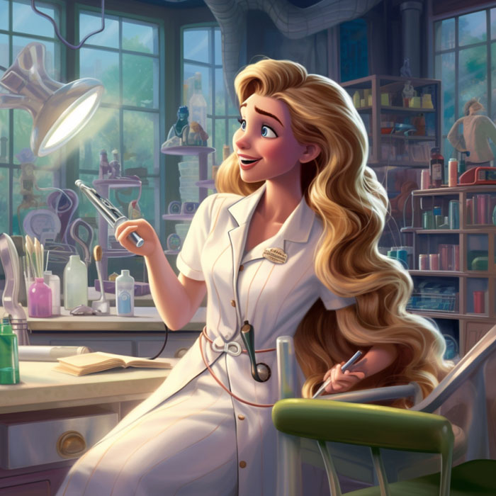 aijessy_A_hyper_realistic_portrait_of_Rapunzel_from_Disney_dres