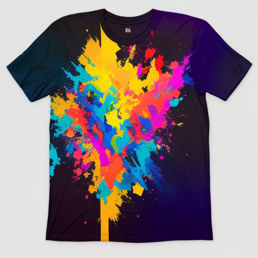 abstract graphics designefor t - shirt 