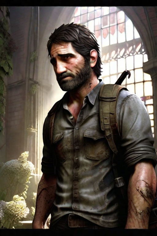 Cards and Stickers Gothic of The Last of Us