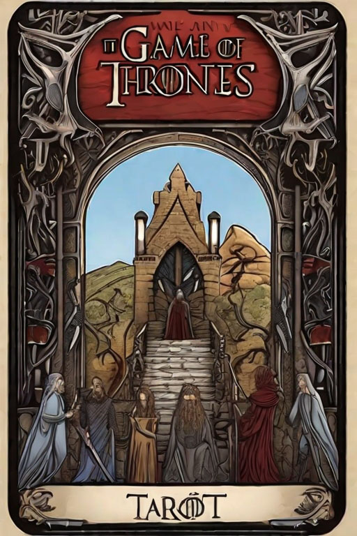 Cards and Stickers Tarot of Game of Thrones