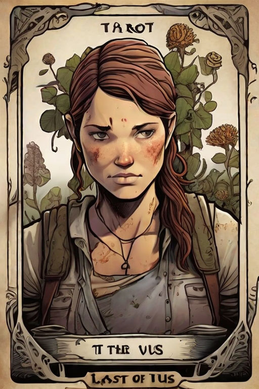 Cards and Stickers Tarot of The Last of Us