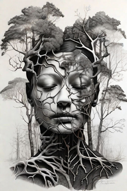 Horror Coloring [Macabre] in [Woods]