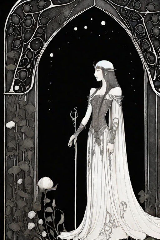 elven princess by john bauer