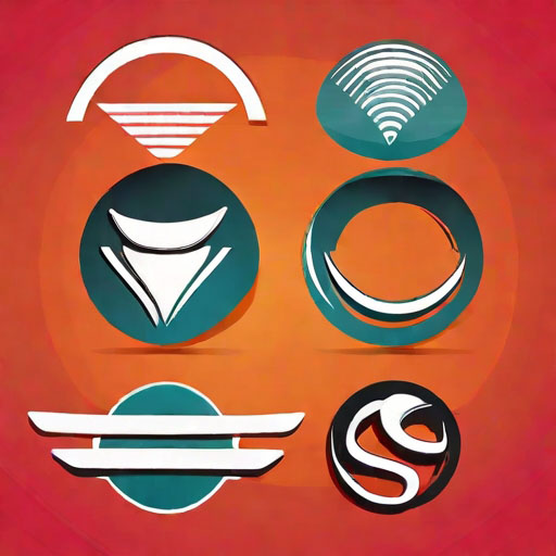 Icon design vector pack, simple logos, simple designs,vector file, vector design
