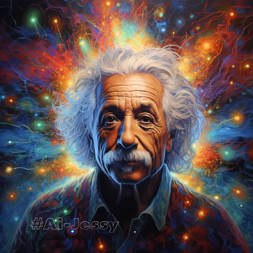 Albert Einstein dmt, psychedelic, 