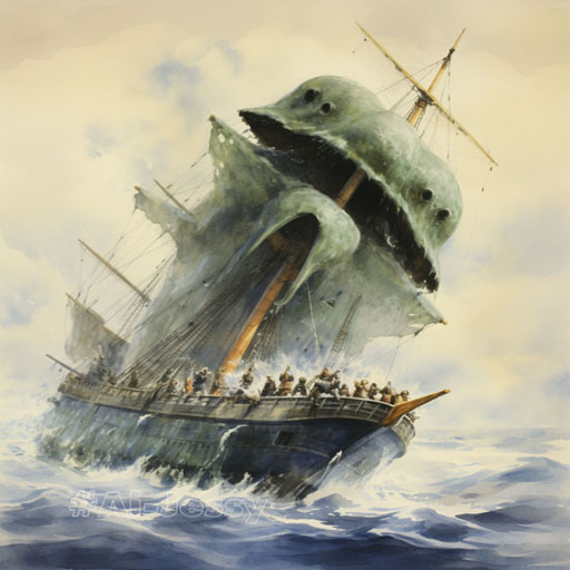From Herman Melville’s “Moby Dick”