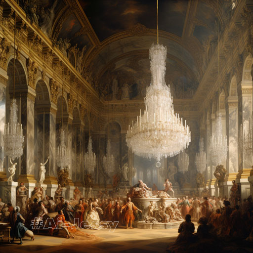 The Palace of Versailles, 1682 