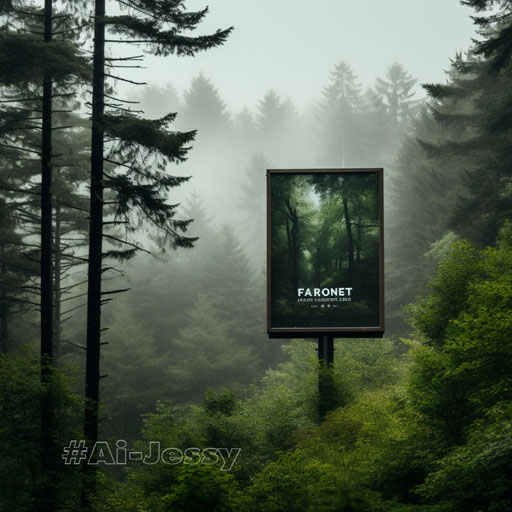 advertisement of a forest