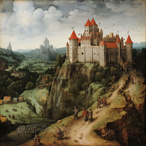 castle by Pieter Bruegel the Elder