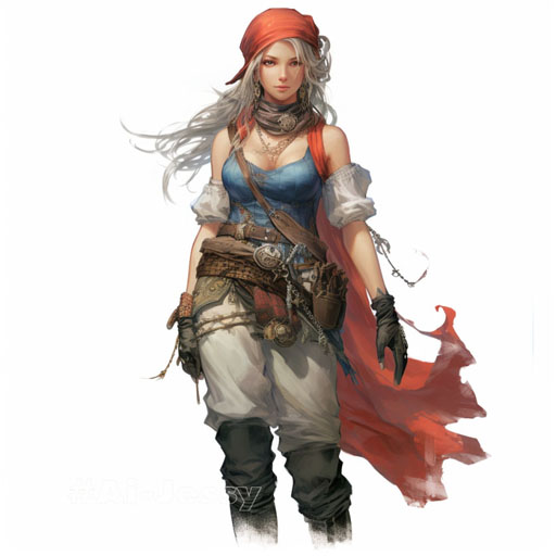 games character concept art from Final Fantasy