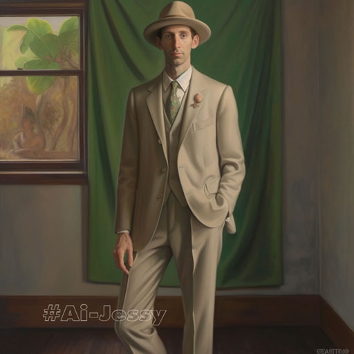 full body portrait of a man, < 2020s >