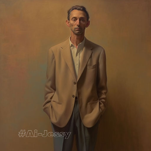 full body portrait of a man, < 2020s >
