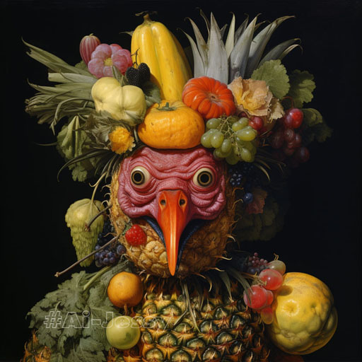  painting by Giuseppe Arcimboldo
