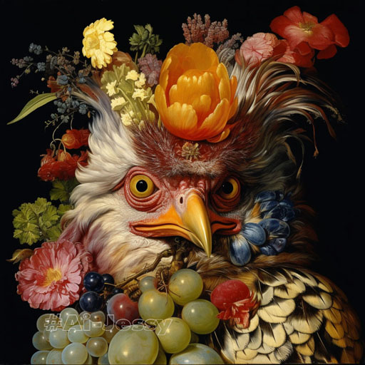  painting by Giuseppe Arcimboldo