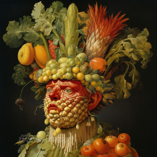  painting by Giuseppe Arcimboldo