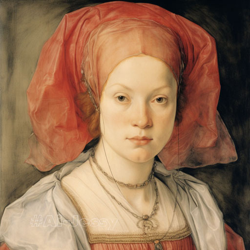 portrait of woman by Albrecht Durer