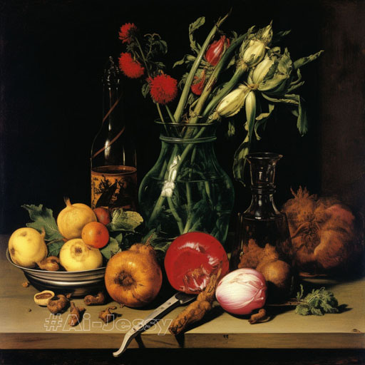 still life by Albrecht Durer