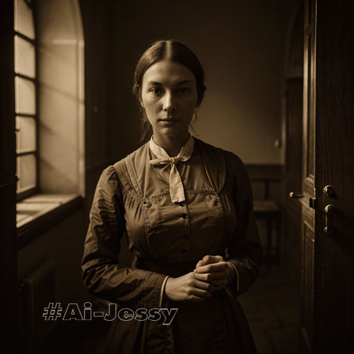 sepia-toned photo of Florence Nightingale