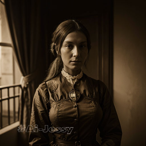 sepia-toned photo of Florence Nightingale