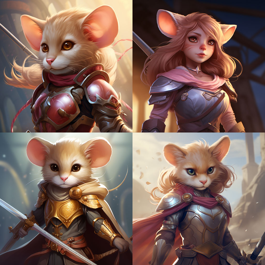aijessy_anthropomorphic_mouse_warrior_girl_by_Artgerm