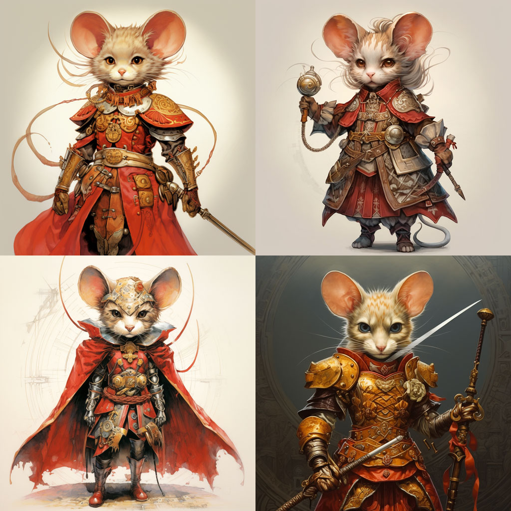 aijessy_anthropomorphic_mouse_warrior_girl_by_Hirohiko_Araki