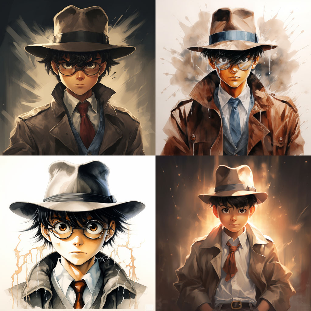 "Detective Conan" - Created by Gosho Aoyama.