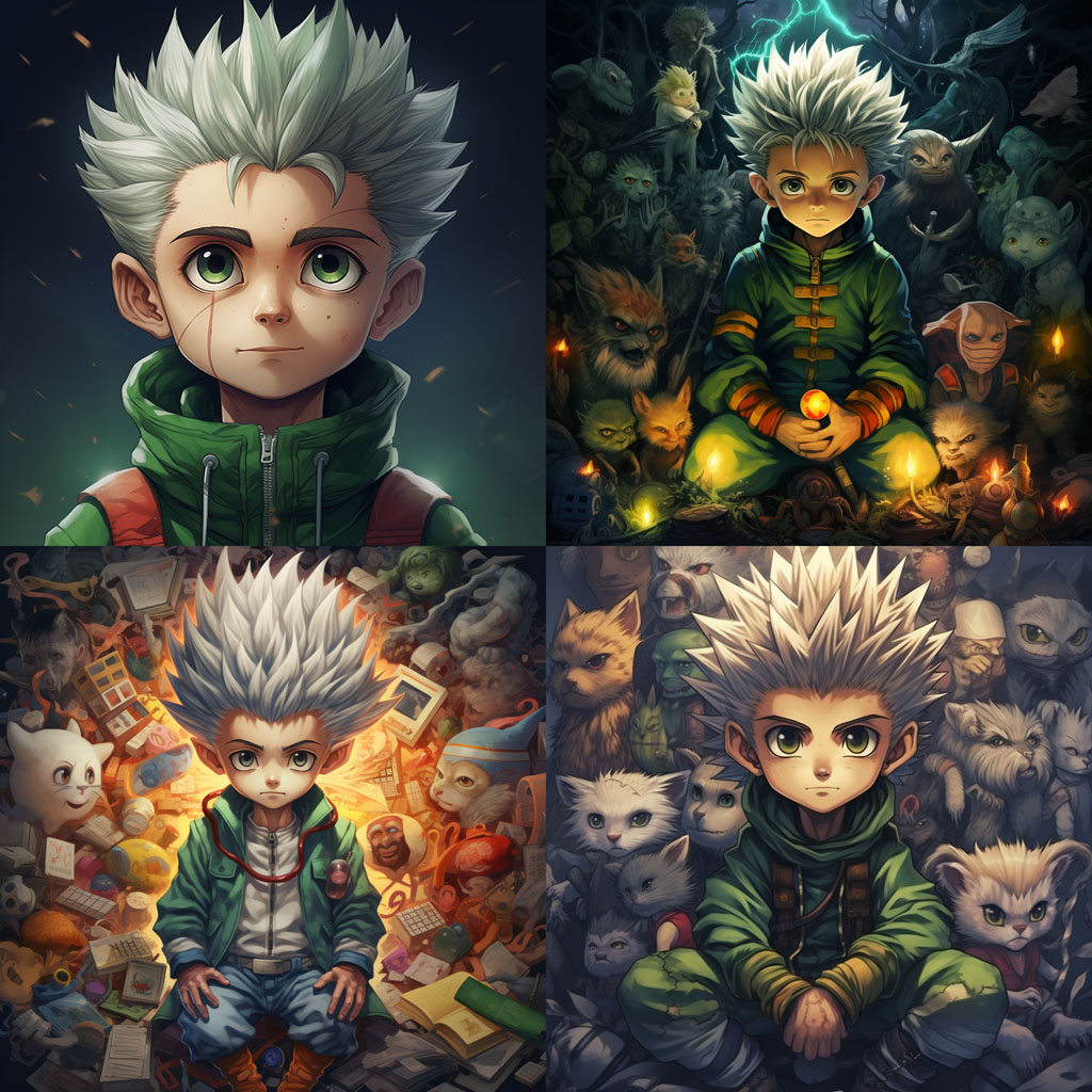 "Hunter x Hunter" - Created by Yoshihiro Togashi.