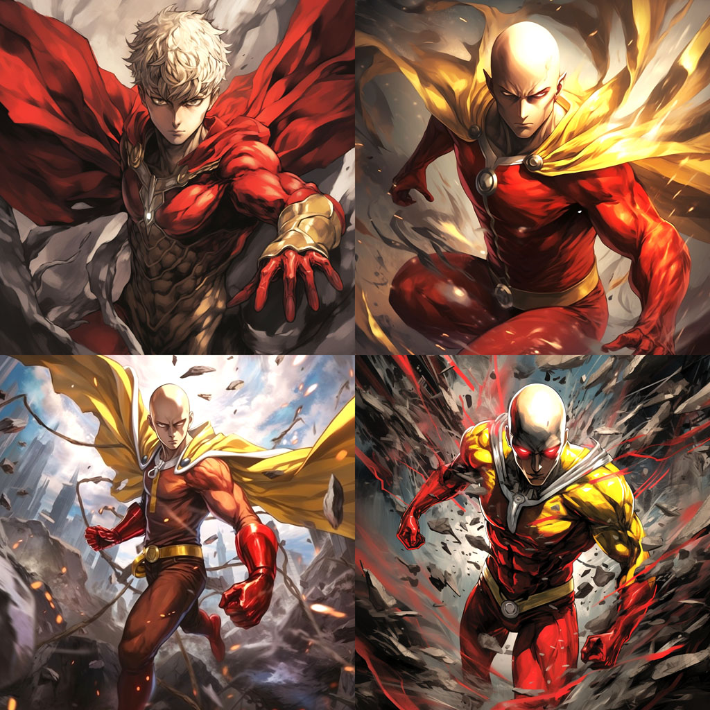 "One Punch Man" - Created by ONE (story) and Yusuke
Murata (art).