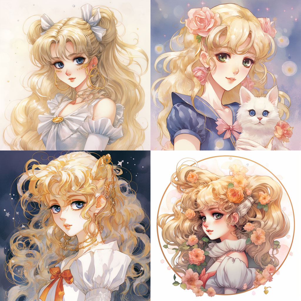 "Sailor Moon" - Created by Naoko Takeuchi.
