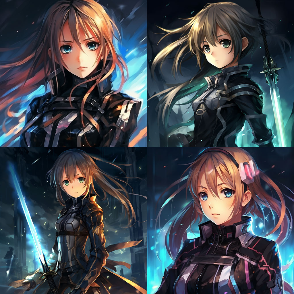 "Sword Art Online" - Created by Reki Kawahara.