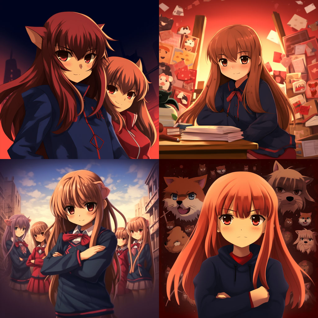 "Toradora!" - Created by Yuyuko Takemiya (story) and Yasu (art).